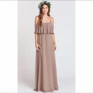 Show Me Your MuMu Caitlin Ruffle Maxi